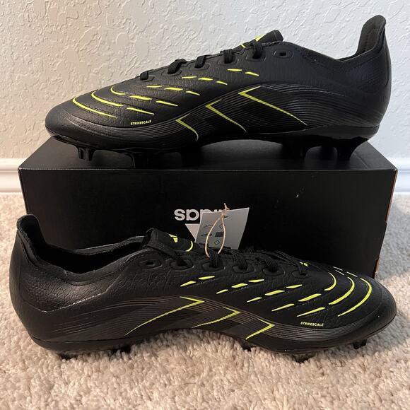 Adidas Predator League FT FG/MG Soccer Cleats Men Size 9.5 Black JI1118 NWT main image 5